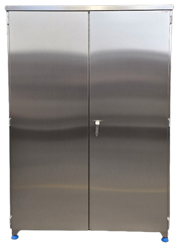 Stainless steel storage locker