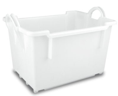 Rectangular pan 650 x 450 white