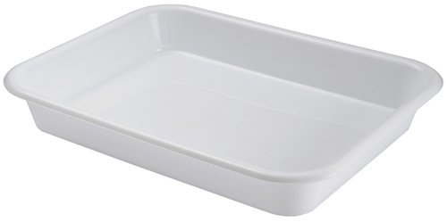 Rectangular divider pan