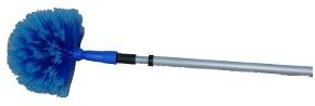 Ceiling brush with telescopic handle 