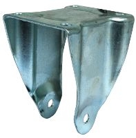 Fixed housing in steel with plate
