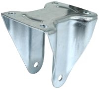 Fixed housing in waterproof steel with plate