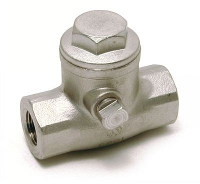 ISO stainless steel female/female check valve