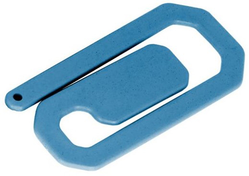 Clip papier détectable