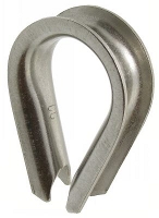 Stainless steel rope thimble