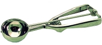 Stainless steel ice cream scoop