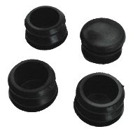 Round tube plug