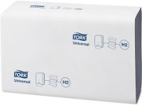 Hand towels blue Z folded Tork H2