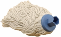 Cotton mop with hexagonal socket