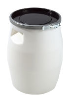 Barrel with lid