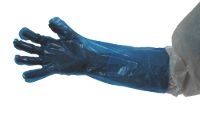Gant mi-long polyéthylène