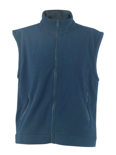 Gilet polaire bleu marine