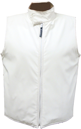 Gilet polyuréthane blanc