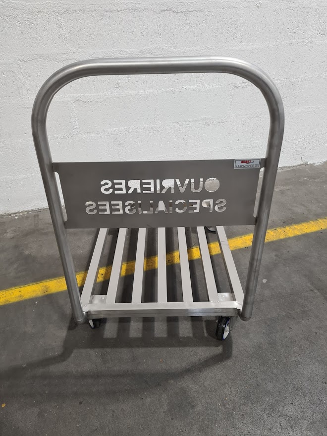 Acclaim Chariot De Voyage Tubulaire Acier - Charge 50 Kg - Poignée 99 Cm - Pliable Noir