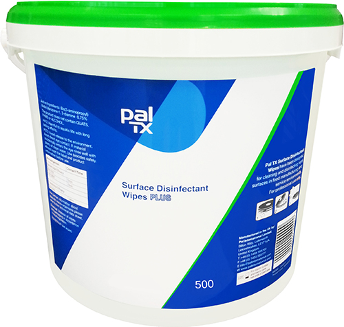 PAL TX disinfectant wipes alcohol-free