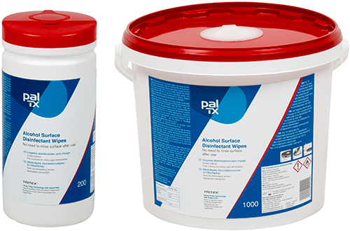 PAL disinfectant wipes non rinse
