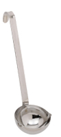 Stainless steel fruit ladle