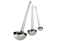 Stainless steel ladle