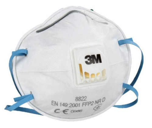 Masque FFP2 coquille et soupape 3M