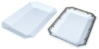 Melamine octagonal tray