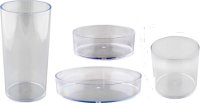Cristal round dish