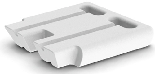 Poignée réhausse bac europe polyet.