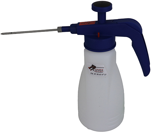 Hand operated brine pump