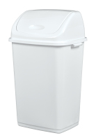 Swing top bin