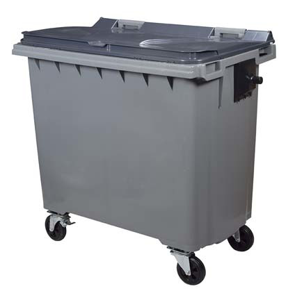 770 liter plastic bin with wheels 