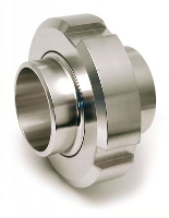 DIN stainless steel 3-piece coupling