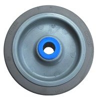NYLASTIC grey wheel with roller bearing