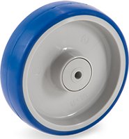 Polyurethane wheel with ball bearing