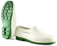 White PVC closed clog