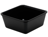 Square acrylic bowl