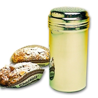 Sugar shaker with 1.5 mm holes