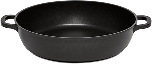 Cast aluminum sauté pan with handles