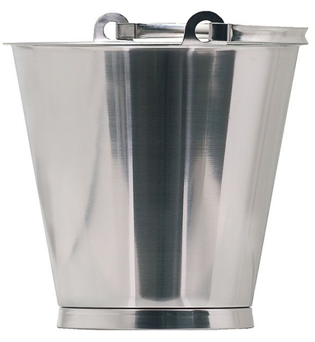 Stainless steel bucket