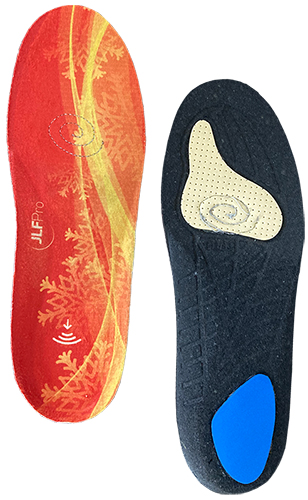 Warm antifatigue insole