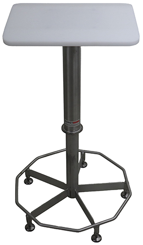 Siège inox réglable