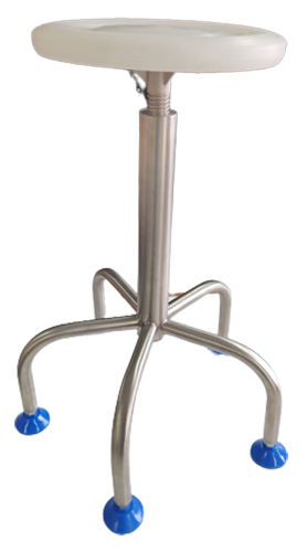 Stainless steel seat with screw