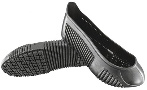 Non-slip rubber overshoes