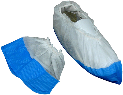 Sur-chaussures polyéthylène et polypropylène