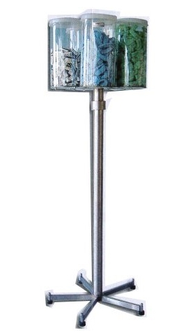 Turnstile for universal dispenser
