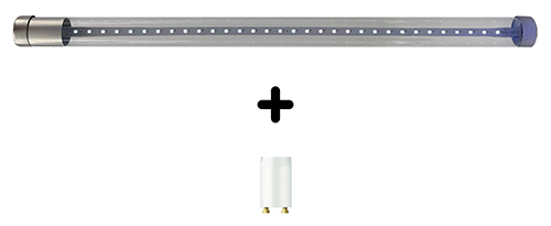Led tube 7W with starter