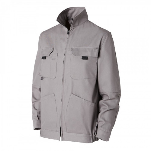 Veste multipoches grise